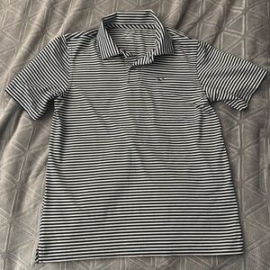 Vineyard Vines Boys' Bradley Stripe Sankaty Performance Polo Size M 12-14